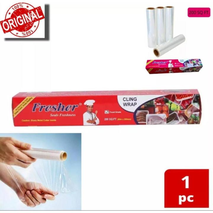 Fresher%20Plastic%20Stretch%20Clear%20Clearing%20Food%20Grade%20Pe%20Vinyl%20Film%20Plastic%20Wrapper%20Roll%2060%20Meters%20Fresh%20Rapping%20Paper%20-%20Keep%20Food%20Fresh%20-%20Image%203