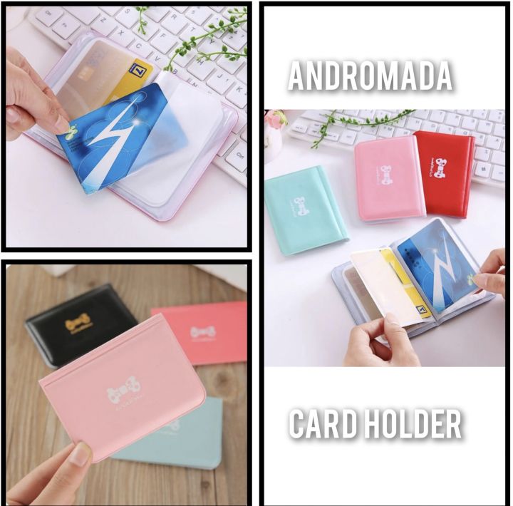 ID Card Holder Candy Color Bank Credit Multi Slot Slim Wallet Women Men Business Card Cover Case
