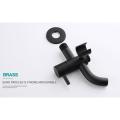 Bathroom Garden Single Cold Water Corner Valve Shower Bidet Sprayer With Bracket Set Wall Mounted Black. 