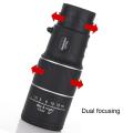 16X52 Monocular Telescope Optical Lens High Definition Handy Optics Scope Dual Focus Zoom 16X Binocular for Outdoor Camp Hunting. 