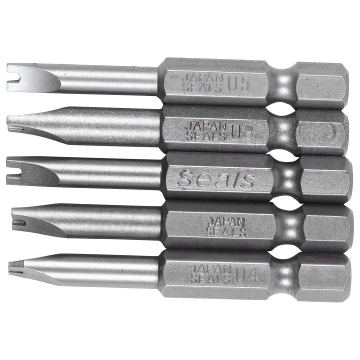 5Pcs%20Set%20Security%20Bit%20Set%20Tamper%20Proof%20Screwdriver%20Drill%20Bit%20Screw%20Driver%20Bits%20Hex%20Magnetic%20U%20Shaped%201/4%20inch%20Driver%20Bits%20Hand%20-%20Image%204