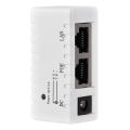 【Trusted】 Sweatbuy POE Splitter Power Over Injector Adapter For LAN Black.