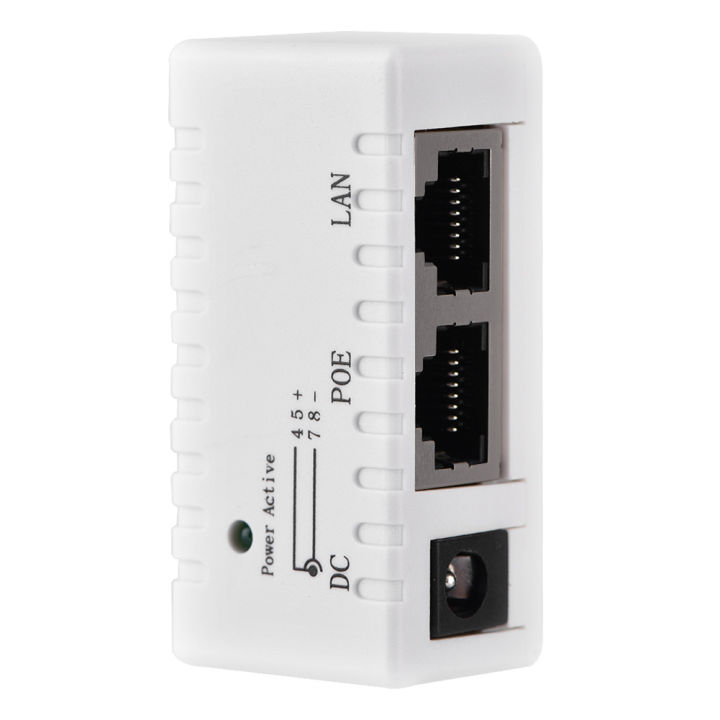 【Trusted】 Sweatbuy POE Splitter Power Over Injector Adapter For LAN Black