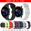 [autismaut] Applicable to Huami GTR3 Butterfly buckle strap amazfit bip u Silicone Strap Reverse Buckle Wrist Strap. 