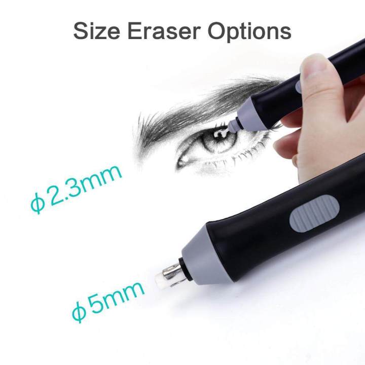 RHS%20Online%20Electric%20Eraser%20Kit%20Automatic%20Pencil%20Auto%20Eraser%20with%2022PCS%20Eraser%20Refills%20for%20Artist%20Drawing%20Painting%20Sketching%20Drafting%20-%20Image%203
