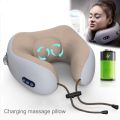Electric U-Shaped Pillow Massage Neck Shoulder Cervical Multi-Function Massager.