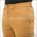 Nazara Slim-Fit Chino Gabardine Pants - Khaki. 