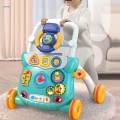 Baby Push Walking Toy Music Learning Toy Gift for 1 2 3 Year Olds Infants. 