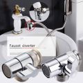 Switch Faucet Adapter Kitchen Sink Splitter Diverter Valve Water Tap Connector.