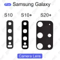 Camera Main Glass Lens for Samsung Galaxy S10 S10 Plus S20 Plus Replacement Part (Not Tempered Camera Glass Protector). 
