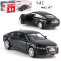 【happy one】CAIPO 1:43 Audi A7 Pull back Car Model. 