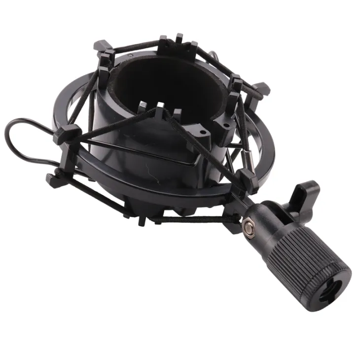 Load%20Mic%20Microphone%20Shock%20Mount%20Clip%20Holder%20Stand%20Radio%20Black%20-%20Image%203