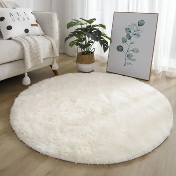 60cm%20Round%20Rug%20Mat%20Fluffy%20White%20Carpets%20For%20Living%20Room%20Soft%20Home%20Decor%20Bedroom%20Room%20Decoration%20Salon%20Thick%20Pile%20Rug%20-%20Image%202
