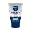 International European product skin care Nivea men Dark Spot Reduction face wash used for male - 100 gm. 