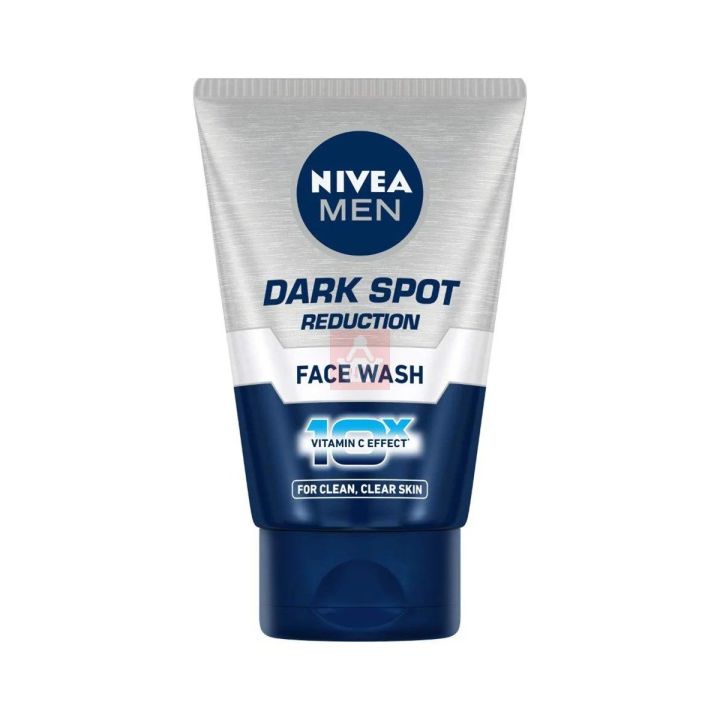 International European product skin care Nivea men Dark Spot Reduction face wash used for male - 100 gm