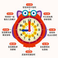 Montessori Teaching Aids Children's Calendar Weather Cognitive Board Date Recognition Clock and Time Puzzle 3 to 6 Year-Old Toy.