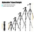 Andoer 157cm/61.8inch Portable Tripod Horizontal Camera Tripod Stand - black. 