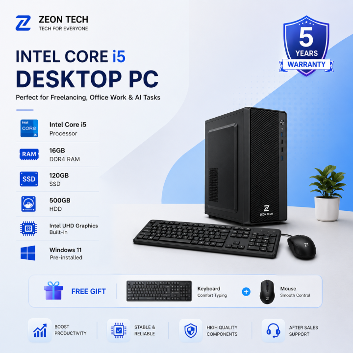 Intel%20Core%20i5%20Gaming%20Desktop%20PC%2016GB%20RAM%20120GB%20SSD%20500GB%20HDD%202GB%20Graphics%20Win%2011%20Complete%20Set%20AI%20learning%20&%20Freelancer%20-%20Image%202
