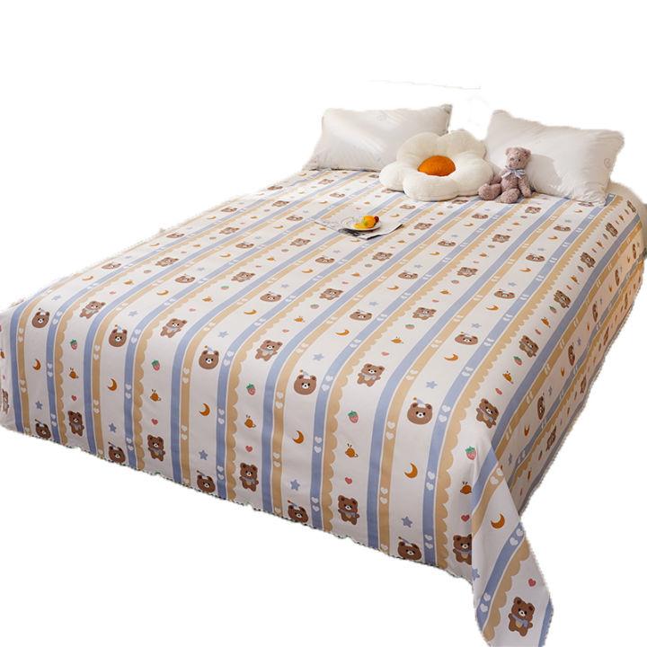 86M0%20Household%20Brushed%20Bed%20Sheet%20Single%20Piece%20Double%20Washed%20Quilt%20Sheet%20Student%20Dormitory%20Single%20Child%20Thickened%20Modern%20-%20Image%202