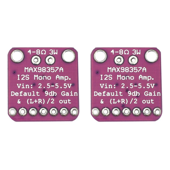 2X%20Max98357%20I2S%203W%20Class%20D%20Amplifier%20Breakout%20Interface%20Dac%20Decoder%20Filterless%20Audio%20Board%20for%20Raspberry%20Pi%20Esp32%20-%20Image%202