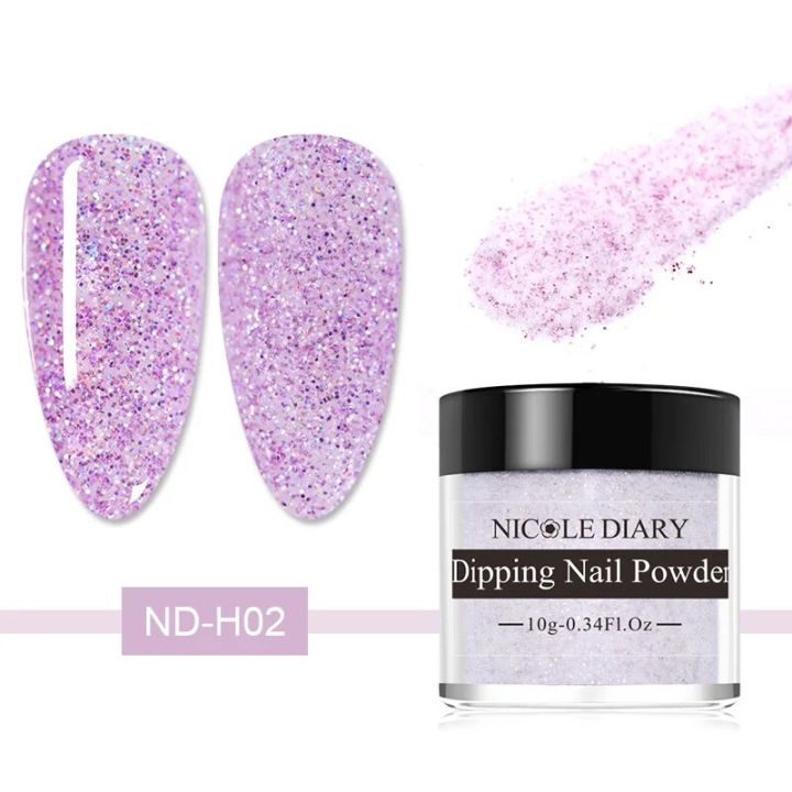 NICOLE%20DIARY%20Color%20Dipping%20Nail%20Powder%20Natural%20Dry%20No%20Lamp%20Cure%20Art%20Decoration%20Pigment%20Dust%20Gel%20Glitter%20French%20Acrylic%20Nail%20DIY%20-%20Image%207