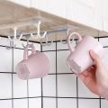 Kitchen Storage Rack Door Wardrobe Cabinet Hook Organizer Shelf Cup Holder Hooks Towel Hanger Bathroom Kitchen Organizer. 