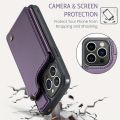 Premium Card Holder Wallet Case For IPhone 15/14/13/12/11 Pro Max - PU Faux Leather, RFID Blocking, Magnetic Clasp, And Shockproof Protection!. 
