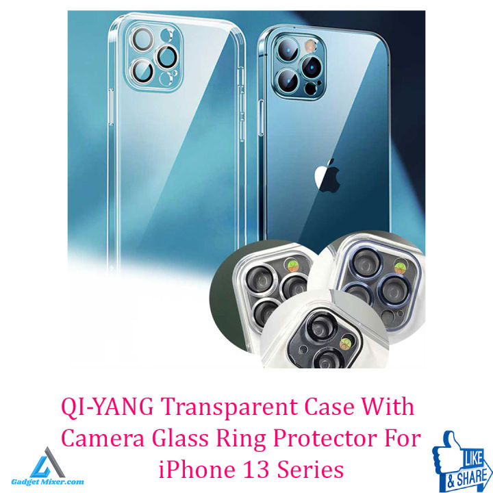 QI-YANG%20Transparent%20Case%20With%20Camera%20Glass%20Ring%20Protector%20For%20iPhone%2013%20Series%20-%20Image%202