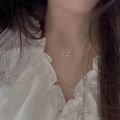 Vintage Hollow Out Design Butterfly Choker Necklace Fashion Women Clavicular Chain Imitation Paerl Necklace Jewelry Party Gifts.