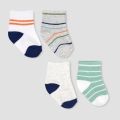 Cute Cotton Baby Socks for Kid- 4 pairs (4-5 yrs).