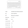 Mini Wireless Bluetooth Keyboard Phone Tablet PC Portable Bluetooth Keyboard Mouse Reusable Easy to Use Android A. 