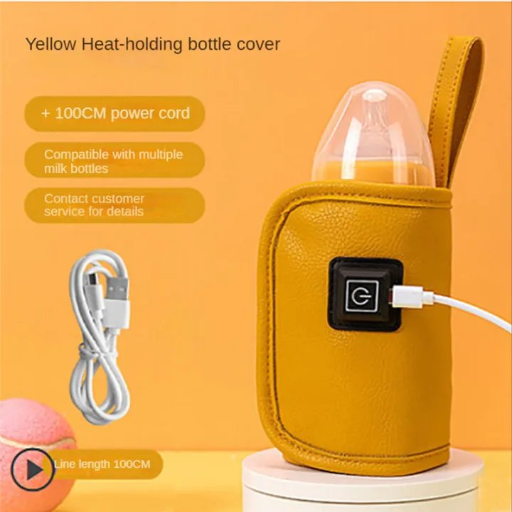 Travel%20Stroller%20Insulated%20Bag%20Baby%20Nursing%20Bottle%20Heater%20Safe%20for%20Outdoor%20Winter%20-Yellow%20-%20Image%204