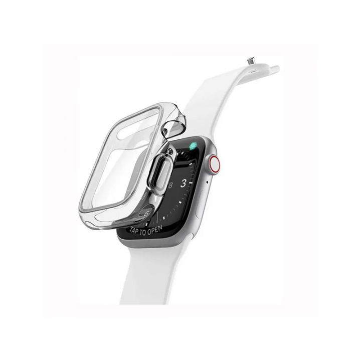 X-Doria%20Defense%20360x%20Bumper%20Case%20for%20Apple%20Watch%2044mm%20-%20Transparent%20-%20Image%203