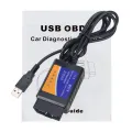 ELM327 V2.1 USB OBD2 cable coder reader scanner super elm 327 V1.5 bluetooth wifi for PC/Android/ios auto diagnostic tool. 