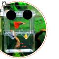 Qiunery 3 Sizes Double-layer Clear Fish Breeding Isolation Box Aquarium Fish Tank Hatching Incubator Fish House.