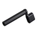 Plastic acoustic electric guitar bass string winding device bridge needle puller - black.
