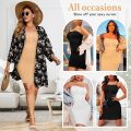 Strapless Shapewear Slip for Women Under Dress Full Slips Dress Tummy Control Camisole Body Shaper Seamless Corset Underwear. 