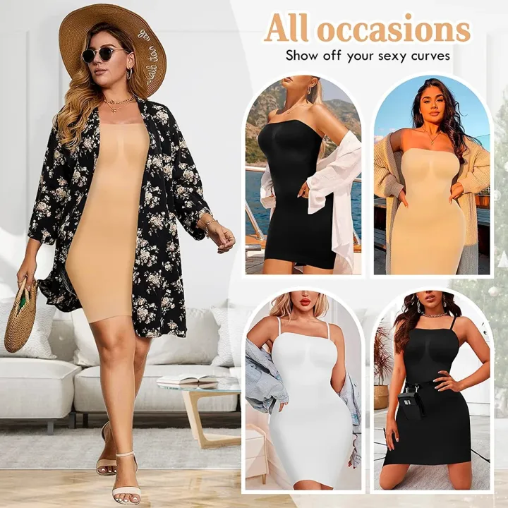 Strapless%20Shapewear%20Slip%20for%20Women%20Under%20Dress%20Full%20Slips%20Dress%20Tummy%20Control%20Camisole%20Body%20Shaper%20Seamless%20Corset%20Underwear%20-%20Image%205
