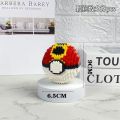 Anime Pokemon Pikachu Ball Monster Anime Action Figures Model Game Diamond Micro Blocks Bricks Block Building Toys For Kids Gift.