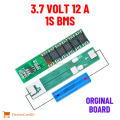 1S 12A BMS For 18650 3.7V lithium battery protection board 6MOS 15A BMS.