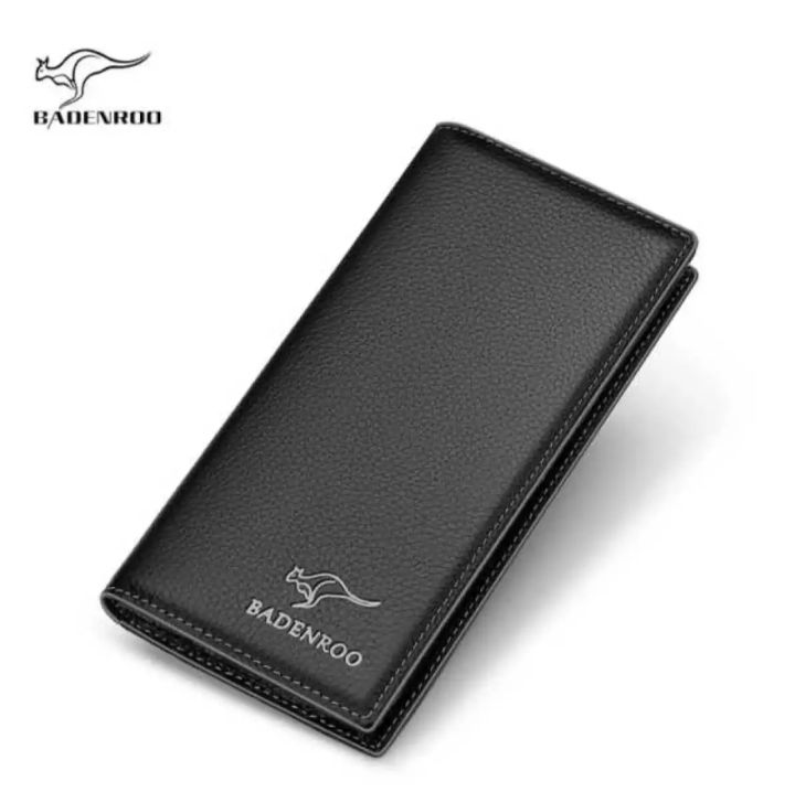 Black%20High%20quality%20Leather%20Long%20wallet%20For%20Men%20-%20Image%203