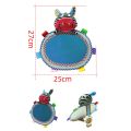 Baby Car Mirror Back Seat Rear View Mirror Cartoon Animal Plush Toys Adjustable Rear Facing Mirrors For Baby Stroller Toys. 