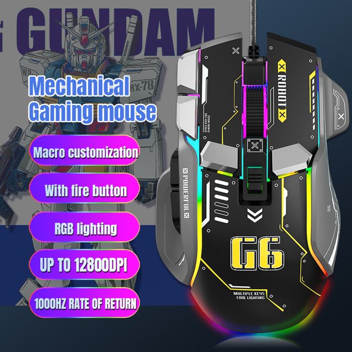 G6%20Gaming%20Mouse%2012-Key%20Mechanical%20Mouse%2012800DPI%20Ergonomic%20Wired%20Mosue%2010-key%20Macro%20Programmable%2013%20RGB%20Lighting%20Modes%20Mice%20-%20Image%202