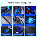 Gaming Mouse Wired Mouse 6D 4-Speed DPI RGB Gaming Mouse Adjustable Wired Optical LED Computer Mice USB Cable Silent Mouse. 