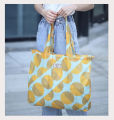 Multipurpose waterproof Large capacity foldable drawstring eco friendly shopping bag tote bag for travel shopping starage 1 pc.