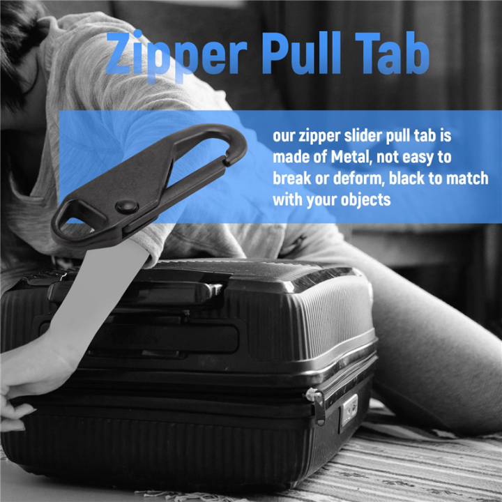 10%20Pcs%20Zipper%20Pull%20Replacement%20Zipper%20Repair%20Kit%20Zipper%20Pull%20Tab%20-%20Image%202