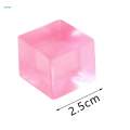 Ice Block Ball Toy Sensory Cubes Soft for Friends, Adults Kids Holiday Gifts.