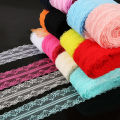 10 Yards/Roll Polyester Lace Decorative Packing Material 4cm Home Decor. 