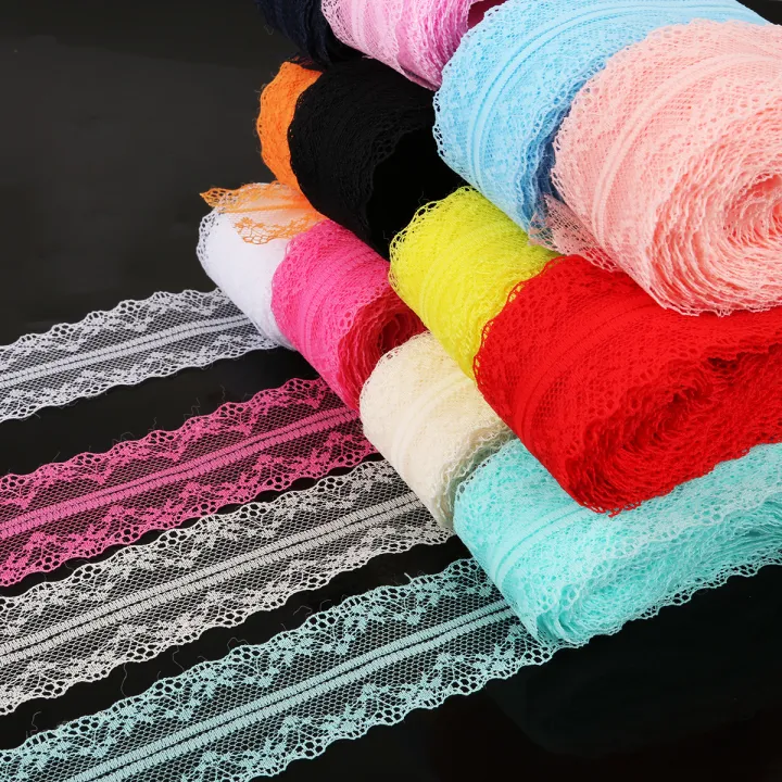 10%20Yards/Roll%20Polyester%20Lace%20Decorative%20Packing%20Material%204cm%20Home%20Decor%20-%20Image%204