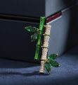 hijab pin green bamboo Brooches Pin Fashion Brooch Women's Pin Sweater Suit Accessories Jewelry Accessories Party Gifts Brooch. 